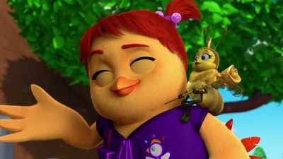 Like if I need to lift something heavy
or if there's a-- - The Chicken Squad