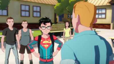 Like I said, how about an apology? - Batman and Superman: Battle of the Super Sons