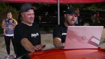 Like I said, it just started
drifting out left - Street Outlaws No Prep Kings Team Attack