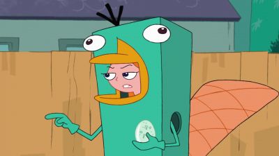 Like I said: weirdness. - Phineas and Ferb