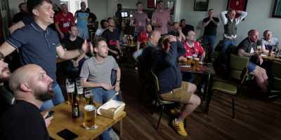 Like, I'd watch England
on the sofa - Welcome to Wrexham