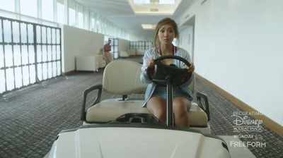 Like instead of walking,
we drive golf carts, - Angry Angel