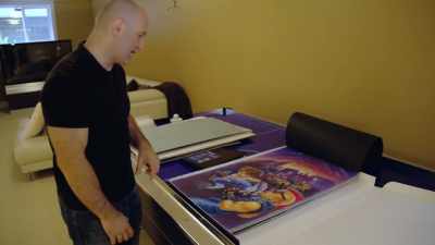 Like this is just another example of where he's put - Video Game Box Art: The Stories Behind the Covers
