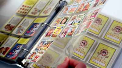 Like, look at this
guy holding up these titties. - 30 Years of Garbage: The Garbage Pail Kids Story