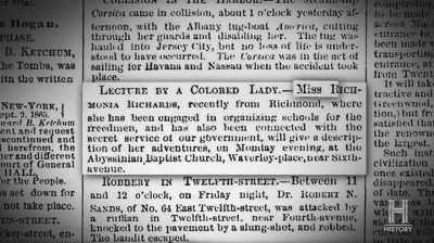 Like Mary Bowser or
Richmonia Richards. - Black Patriots: Heroes of the Civil War