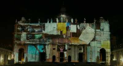 Like on a big canvas, - Pope Francis: A Man of His Word