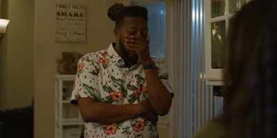 Like he probably just saw me give Kevin a hug. - Red Flagz