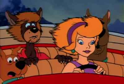 Like, quick, Googie.
Let's go to jet flight. - Scooby Doo and the Reluctant Werewolf