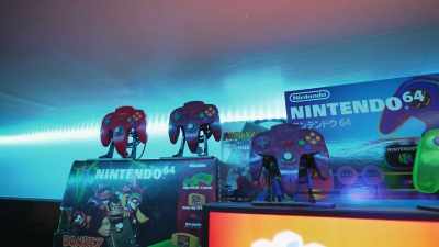 Like this rare red
N64 controller from Korea. - Impact x Nightline