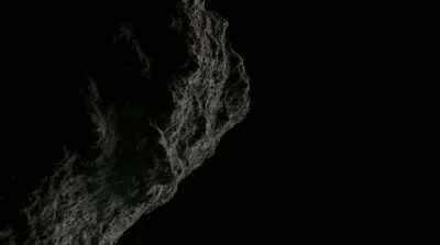 Like shrapnel, it was launched into space. - Mars: One Day on the Red Planet