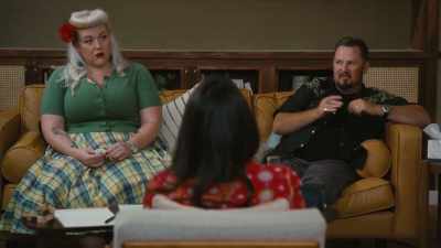 Like, and so when I see her
go into that pain, - Couples Therapy