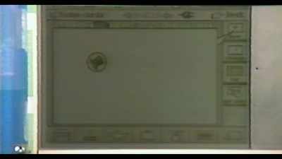 Like some operating systems
had little spinning wheels - General Magic