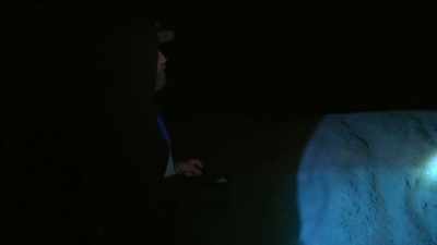 Like something was burned
or it bled out. Is this blood? - Jack Osbourne's Night of Terror: UFOs