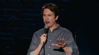 Like suffering then talking about it,
suffering then talking about it. - Pete Holmes: Dirty Clean