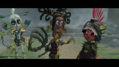 Like, sure, he has magic axes, - Maya and the Three