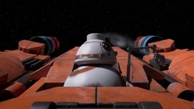 Like taking candy
from a baby porg. - Lego Star Wars Terrifying Tales