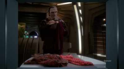 Like the entire plot for the
two-part premiere episode, - The Center Seat: 55 Years of Star Trek