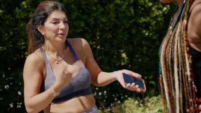Like, the first time
I left my kids is, like, - The Real Housewives Ultimate Girls Trip