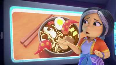 Like the time I made
chocolate octopus noodle surprise. - Team Zenko Go