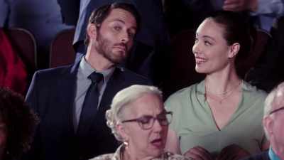- Like this?
- You've got a little - The PA and the Manhattan Prince