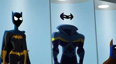 Like, those flashy threads
can only be Nightwing's. - Scooby-Doo! & Batman: The Brave and the Bold