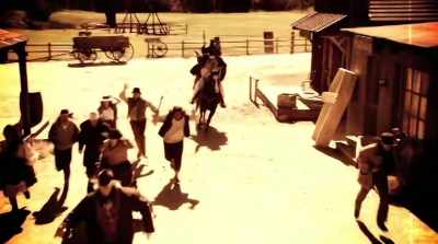 Like they thought Juggalos
were gonna come storming - The United States of Insanity