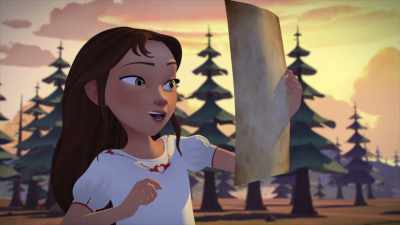 Like through a telescope
so we're far, far away from the ghost? - Spirit: Riding Free