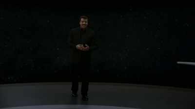 Like two stars of a
contact binary system, - Cosmos: Possible Worlds