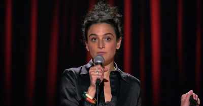 Like, it was...
legitimately a nightmare, and-- - Jenny Slate: Stage Fright