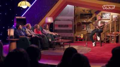 - Like, why do they have
the kids dressed up - Super Maximum Retro Show
