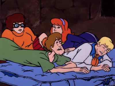 Like, wouldn't you know that back
door would trigger a trap door? - Scooby-Doo, Where Are You!