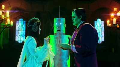 Lily Gruesella, do you
take Herman Dillon Munster - The Munsters