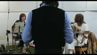 Linda was saying, sitting up on his roof - The Beatles: Get Back