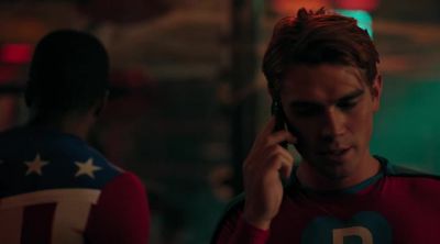 -[line ringing]
-Come on. Come on. - Riverdale