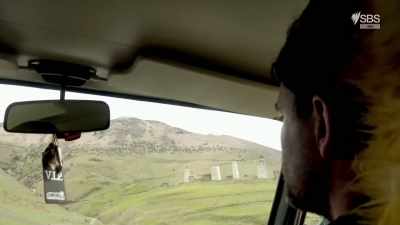 Lining the valleys, - From Russia to Iran: Crossing Wild Frontier