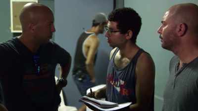 Lior spoke less Arabic, but
he's improving more and more. - The Real Fauda