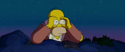 Lisa! Knock off that racket. Lisa! They captured my family. What do I do? What do I do? - The Simpsons Movie