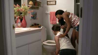 (Lisa vomiting) - The Cheerleader Sleepover Slaughter