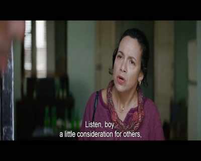 Listen, boy, a little
consideration for others... - Yuli