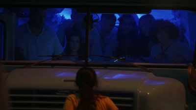 Listen, get off the bus now - The Purge