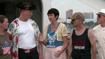 Listen, I didn't want to live
with my handsy uncle - Reno 911! The Hunt for QAnon