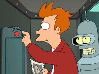 Listen, I'm in a hurry. - Futurama