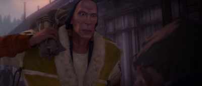 Listen, it's really dangerous
out there after dark. - White Fang