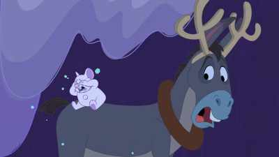 Listen, Larry, you're being
too hard on yourself. - Tom and Jerry Snowman's Land