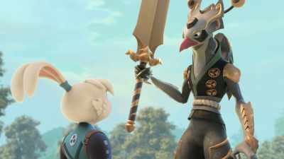 Listen to me. I sense that something
is coming, something terrible. - Samurai Rabbit: The Usagi Chronicles