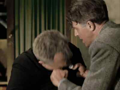 Listen to me, listen to me!
Think! Think! - It's a Wonderful Life