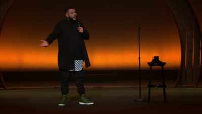 Listen, my name's Mohammed.
I'm a Muslim, I'm Arab - Mo Amer: The Vagabond