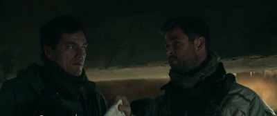 Listen, he needed to know how far
I can be pushed. Now he does. - 12 Strong