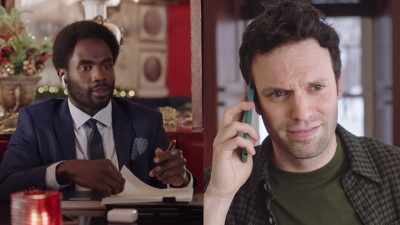 Listen, okay?
I'm calling to let you know - Laughing All the Way