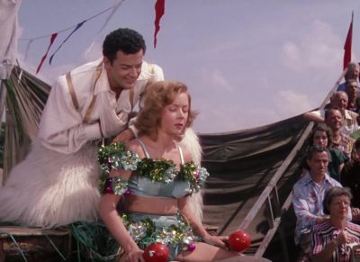 Listen sugar the only way you can keep me warm - The Greatest Show on Earth